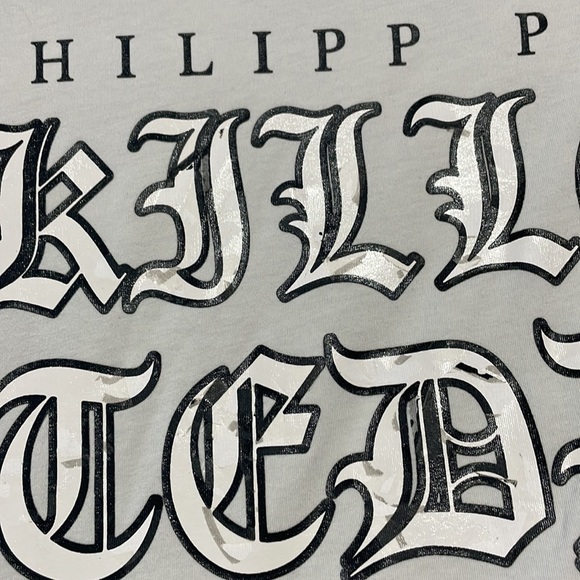 Philipp Plein Gangster Bear Designer T-Shirt - Picture 7 of 7